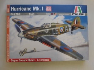 ITALERI 1/48 2705 HURRICANE Mk. I RAF